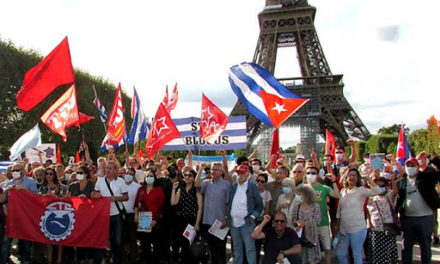 Organizaciones en Francia se movilizarán contra el bloqueo a Cuba