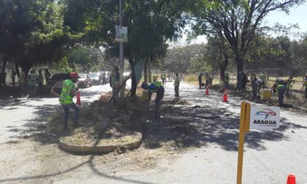 Gobierno Bolivariano de Aragua ejecuta labores de mantenimiento en el sector La Haciendita de Cagua