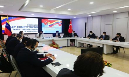 Gobierno Bolivariano expone a delegación de Turquía los mecanismos y ventajas de la Ley Antibloqueo para impulsar alianzas estratégicas