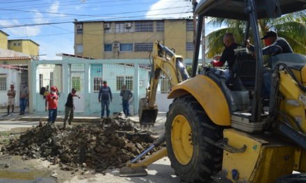 Gobierno de Lamas inició plan de corrección de fugas de agua potable