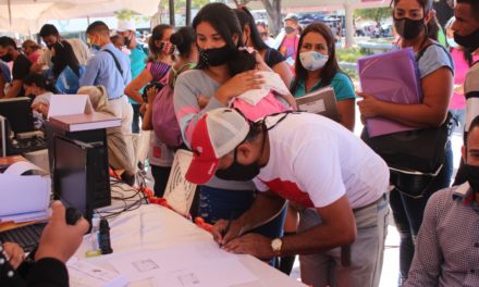 Mega Jornada de Registro Civil se llevó a cabo con éxito en el municipio Mariño