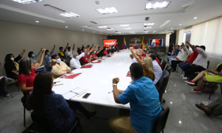 Celebrada mesa de trabajo entre el equipo político regional del PSUV y la Jpsuv Aragua