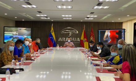 Gobernador Marco Torres instaló segunda mesa de trabajo con bloque parlamentario de Aragua