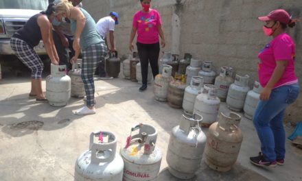 Aragua Gas distribuyó más de 700 cilindros de gas doméstico en el municipio Sucre