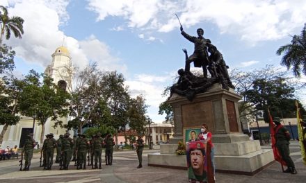 Pueblo de Ribas rindió merecido homenaje al Comandante Chávez
