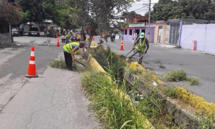 Gobierno de Aragua ejecuta jornada de mantenimiento en sector Andrés Bello del municipio Sucre