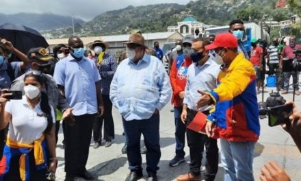 ONU y San Vicente abordan crisis del volcán La Soufriere