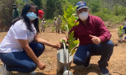 Realizada jornada de reforestación en el Parque Nacional Henri Pittier en honor a Oswaldo Barbera
