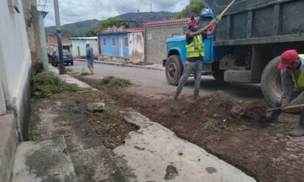 Alcaldía de Revenga desplegó mega jornada de limpieza en el Casco Central de El Consejo