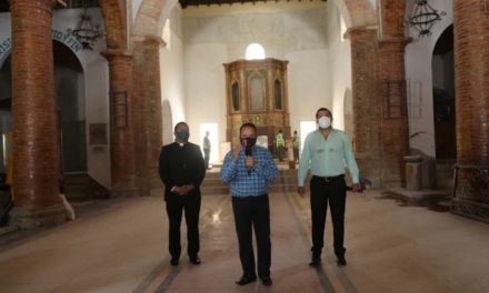 Gobernador Marco Torres inspeccionó avances de obra de rehabilitación de iglesia Nuestra Señora del Buen Consejo