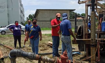 Inician labores de recuperación del pozo de agua potable de Santa Bárbara Suite en Linares Alcántara