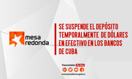Bancos de Cuba suspenden temporalmente depósitos en dólares por bloqueo de EEUU