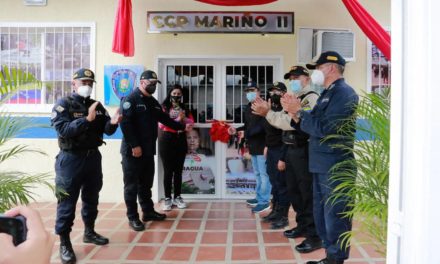 Centro de Coordinación Policial Mariño II fue reinaugurado por el Gobernador Marco Torres