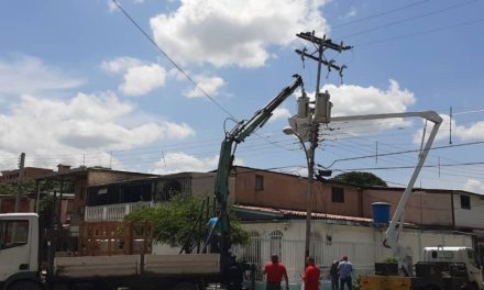 Corpoelec instaló siete transformadores de distribución eléctrica en Aragua