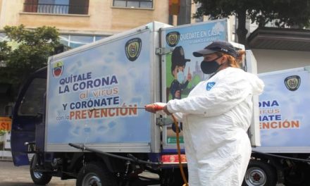 PNB realiza más de 2 mil jornadas de desinfección en el territorio nacional