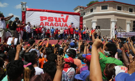 PSUV Aragua juramentó precandidatos a gobernación para las elecciones Primarias