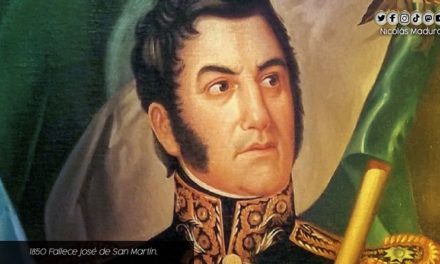Presidente Maduro conmemora 171 años de la siembra del General José de San Martín