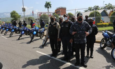 Ejecutivo regional entregó 70 motos repotenciadas a la Policía Bolivariana de Aragua