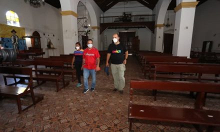 Gobernación de Aragua continúa trabajando en la recuperación de templos en la región