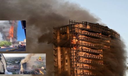 ITALIA | Un gran incendio devora rascacielos residencial en Milán