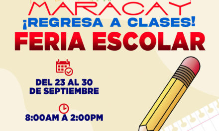 Alcalde Rafael Morales invita a la feria escolar ¡Maracay Regresa a Clases!