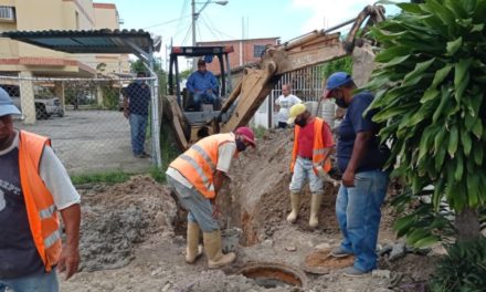 Hidrocentro optimizó red de recolección de aguas servidas para 500 familias de Maracay