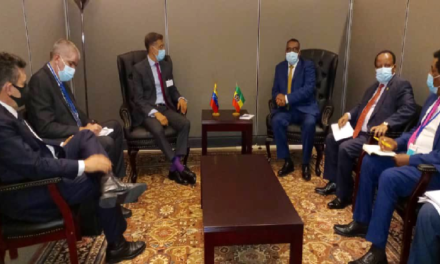 Palestina y Etiopía afianzan lazos de cooperación con Venezuela