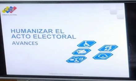 CNE creará Comisión Especial para la Atención Integral de las Personas con Discapacidad durante proceso electoral del próximo 21NOV