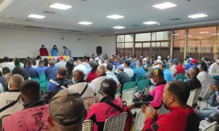 Fuerza trabajadora de Aragua ratificó respaldo a la candidata Karina Carpio