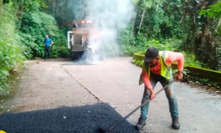 Gobierno de Aragua colocará mil toneladas de asfalto en la carretera Maracay – Choroní