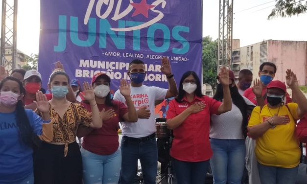 Juramentados Comando de Campañas Aristóbulo Istúriz en MBI y Sucre