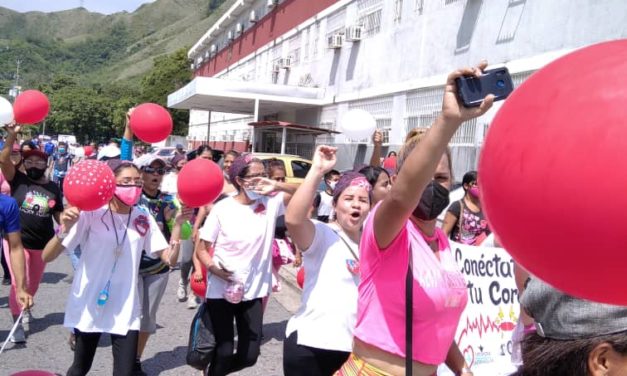 Maracayeros asistieron a la Caminata  por el Corazón