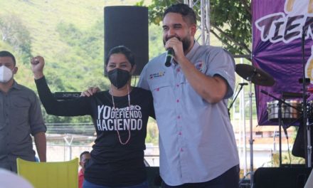 Nicolás Maduro Guerra pasó revista a jefas y jefes de calle en parroquia Pedro Arévalo Aponte de Mariño