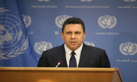 Samuel Moncada denuncia ante la ONU estrategia para justificar agresión militar contra Venezuela