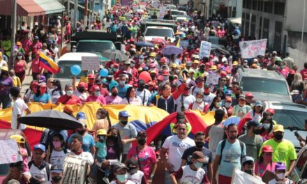 Huracán Bolivariano tomó las calles de Palo Negro en apoyo a candidatos de la Patria