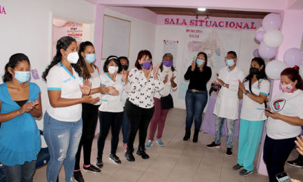 Inaugurada sala de apoyo gestacional y lactancia materna Mariely Beatriz Chacón Marroquín en Cagua