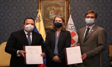 MinAguas renovó acuerdo de cooperación con el Comité Internacional de la Cruz Roja