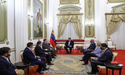 Presidente Maduro recibió en Miraflores a gobernadores electos del Zulia, Nueva Esparta y Cojedes
