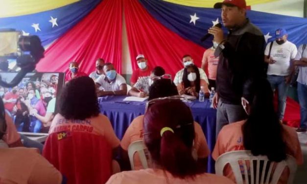 RAAS de Revenga sostuvieron asambleas con los candidatos de la Revolución Bolivariana