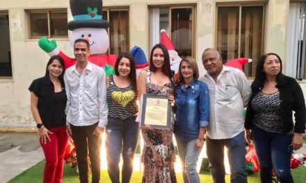 Contraloría del estado Aragua festejó a trabajadores con un compartir de Fin de Año