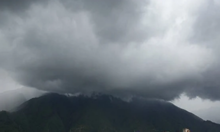 Inestabilidad atmosférica y abundante nubosidad en gran parte del país Caracas