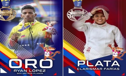 Venezuela suma nuevas medallas de Oro, Plata y Bronce en Panamericanos Juveniles de Cali-Valle 2021