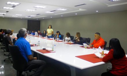 Atletas de Aragua se reunieron con la gobernadora Karina Carpio
