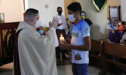 Deportistas aragüeños elevaron plegarias a Dios en el marco de la tradicional Misa del Deporte