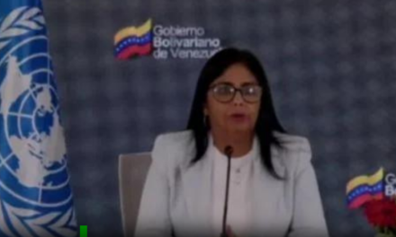Delcy Rodríguez denuncia indiferencia ante violaciones a los DDHH por EEUU a los pueblos