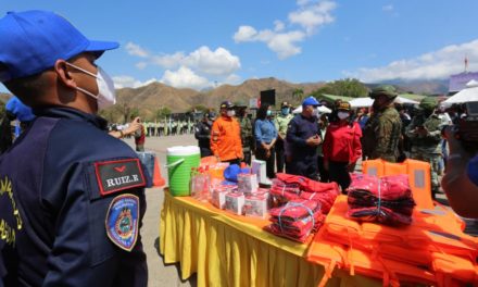 Gobernadora Karina Carpio dio inicio a operativo Carnavales Seguros 2022 en Aragua