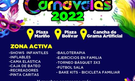 Carnavales en Familia llenará de alegría a Las Tejerías