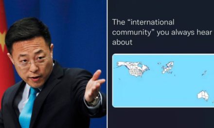 China muestra nuevo mapamundi: Así Occidente imagina la «comunidad internacional»