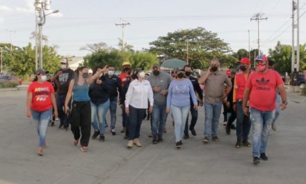 Gobernadora Karina Carpio supervisó Jornada Abordaje Integral  Ciudad Socialista Los Aviadores