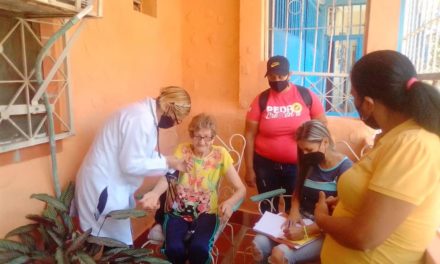 Gobierno local brindó asistencia médica a adultos mayores de Las Tejerías